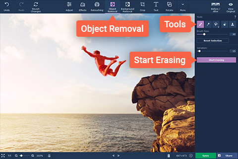 Removing People and Different Objects from Photos With Movavi Photo Editor